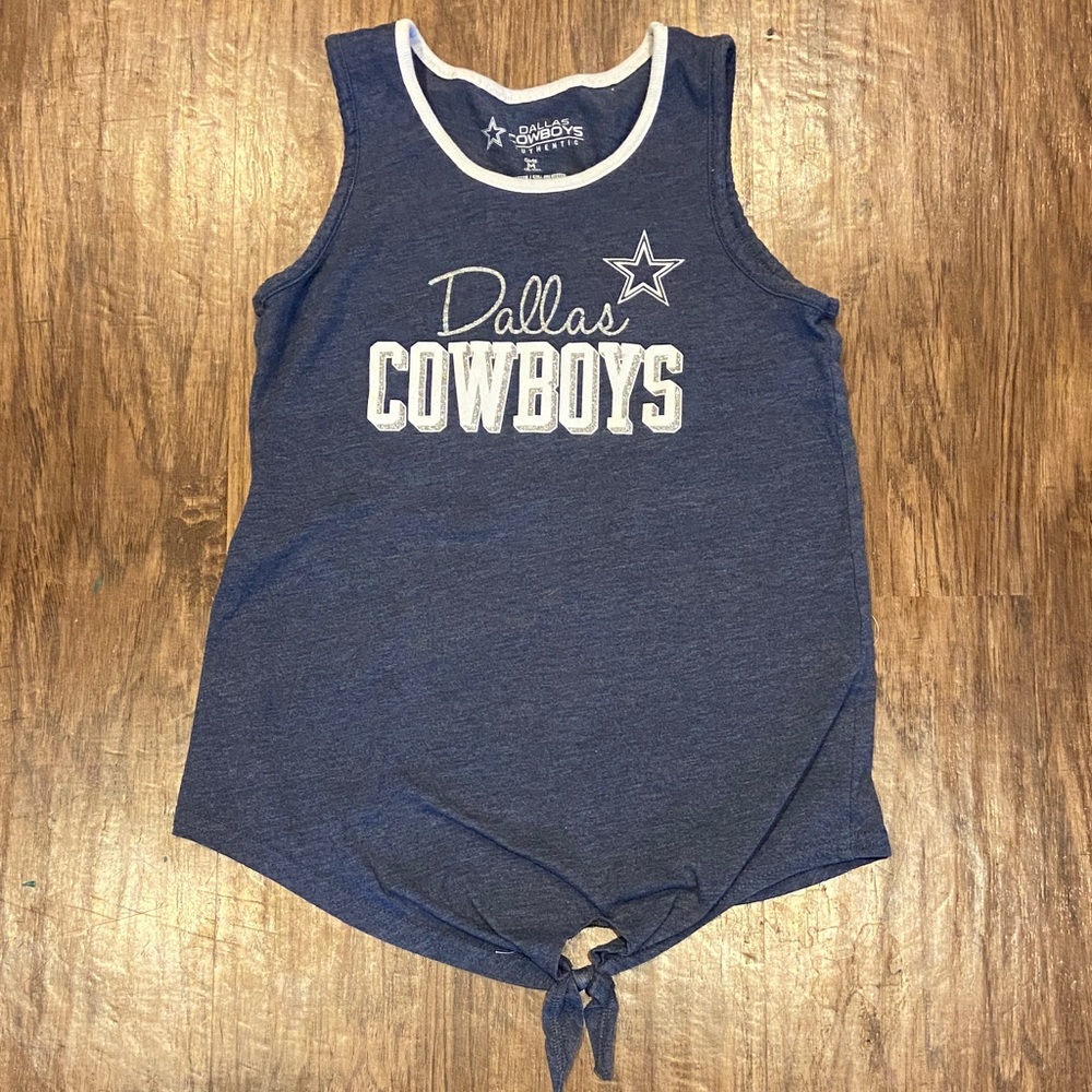 NFL Dallas Cowboys Kids Navy Tank Top